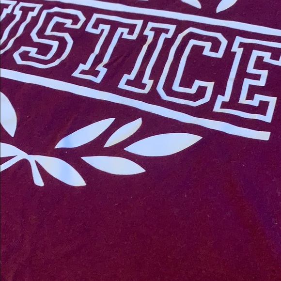 Justice Maroon shirt - Picture 3 of 3
